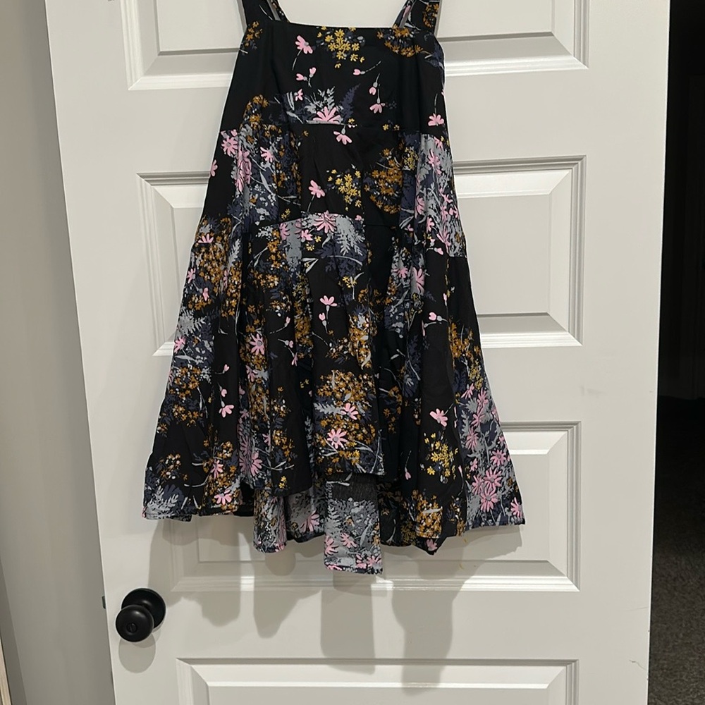 Free People Pink and White Sleeveless Sundress Cocktail